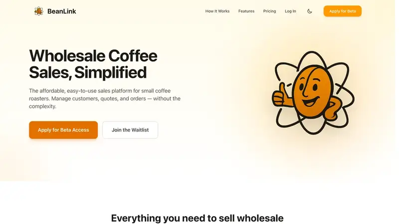 BeanLink — screenshot